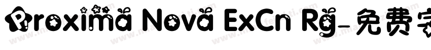 Proxima Nova ExCn Rg字体转换